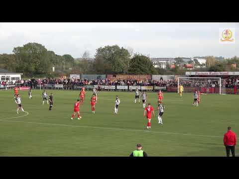 Video with Puritans Radio commentary added to Banbury's  goal against Bath City on Saturday