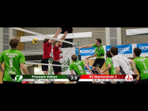 6. Spieltag: Preussen Volleys vs. SV Warnemünde 2
