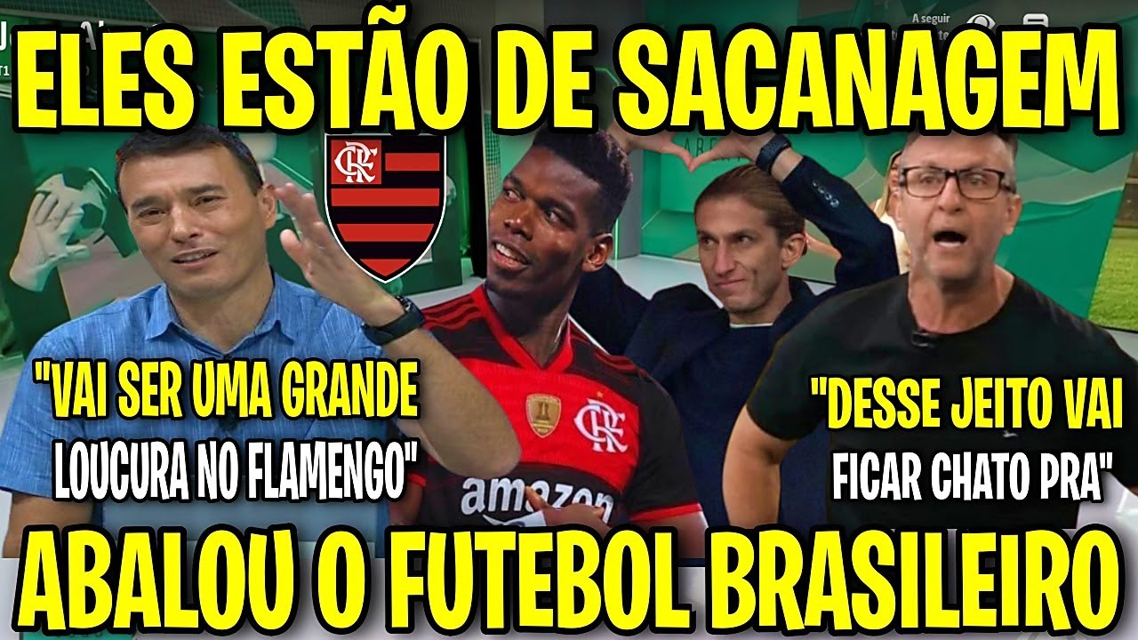 REFORÇO SURPRESA DEIXA MÍDIA ANTI CUSPINDO🔥 COM O FLAMENGO! POGBA NO MENGÃO
