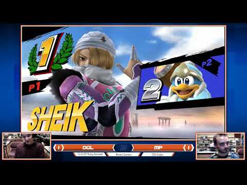 BSU Brackets 1: DGL (Sheik) vs. MP (Dedede) - SSB4 Singles