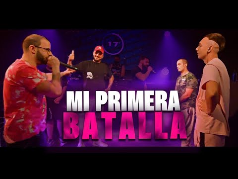 😈 Mi PRIMERA BATALLA DE GALLOS con MC'S PROFESIONALES 😈