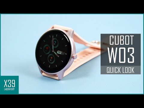 Cubot W03 smartwatch - QUICK LOOK