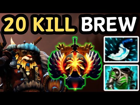 🔥 ABSOLUTE RAID BOSS — 20 KILL BREWMASTER OFFLANE | DOTA 2 🔥
