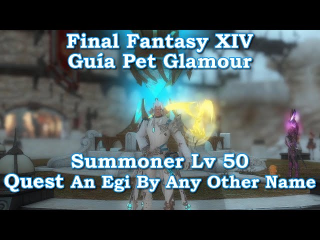 Vídeo relacionado con Final Fantasy XIV - Bufanda con capucha: Topacio Carbuncle