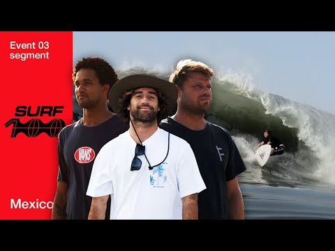Dane Reynolds, Mason Ho, And Mikey February Face-off At Surf100 Mexico