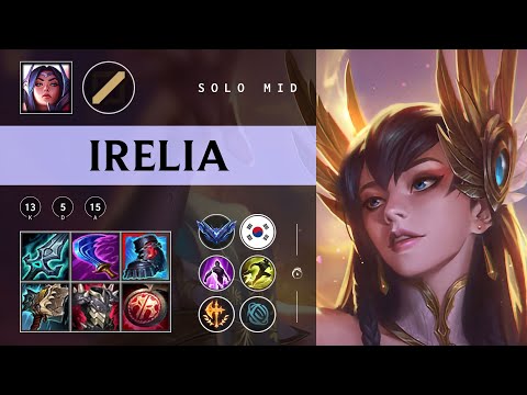 Irelia Mid vs Lissandra - KR Diamond Patch 25.24