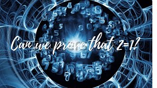 Can we prove that 2=1? (Flawed proof)