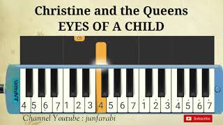 Christine and the Queens - EYES OF A CHILD - pianika tutorial