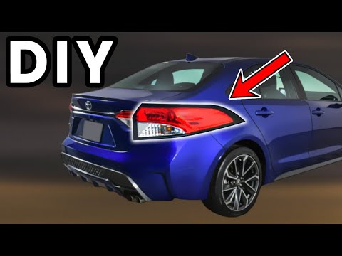 DIY 2020-2025 Toyota Corolla Tail Light Replacement | How To Replace Toyota Corolla Tail Lights