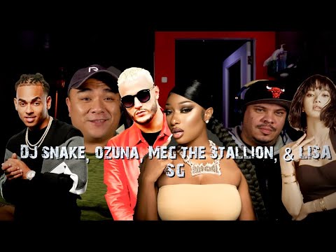 DJ Snake, Ozuna, Meg Thee Stallion, & LISA - SG (Music Producers REACT)