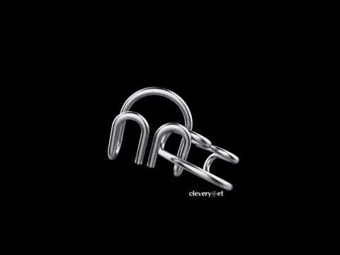 CLASSIC NINE LINK SERIES METAL WIRE PUZZLE M BUCKLE