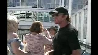 Babs gets lotion from Mark Lindsay