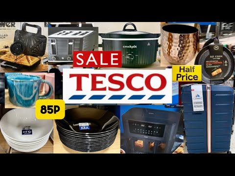 TESCO 50% OFF SALE / KITCHEN APPLIANCES & HOME DECOR NEW COLLECTION / WALKING TOUR.