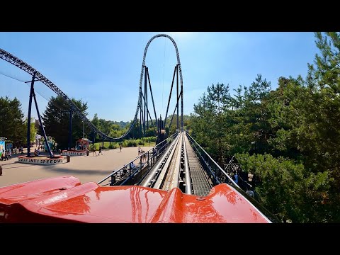 Stealth FASTEST Accelerating Roller Coaster 4K POV! | Thorpe Park England [No Copyright]