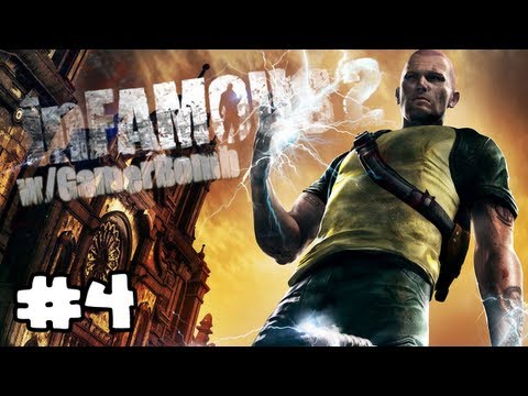 InFamous 2 Walkthrough w/Gamerbomb Ep.4 - Freaking Helicopters!