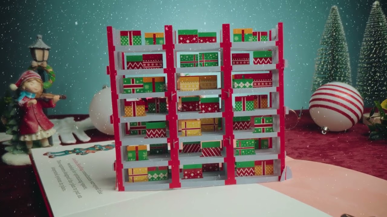 Holiday Pop Up Book Carolina Handling