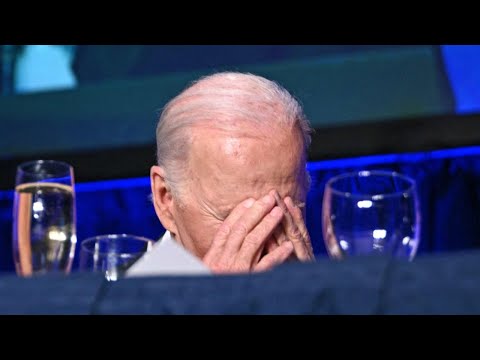 ‘Very confused’: Joe Biden roasted after struggling to eat his food