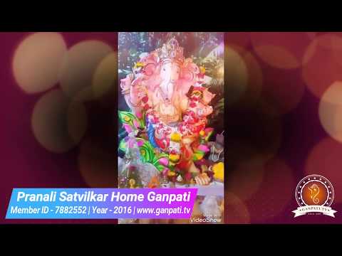 Pranali Satvilkar Home Ganpati Decoration Video