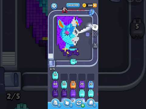 Pixel Flow Level 184 Walkthrough