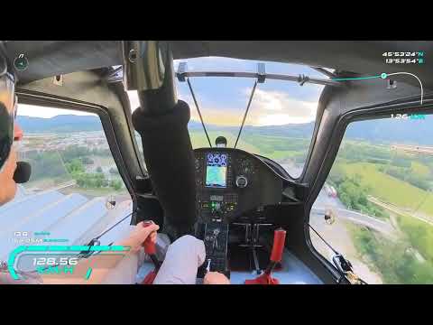 Pipistrel Virus SW. Landing at LJAJ.