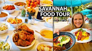 Savannah Georgia Food Tour | 9 Best Savannah Restaurants | Mrs Wilkes & Olde Pink House
