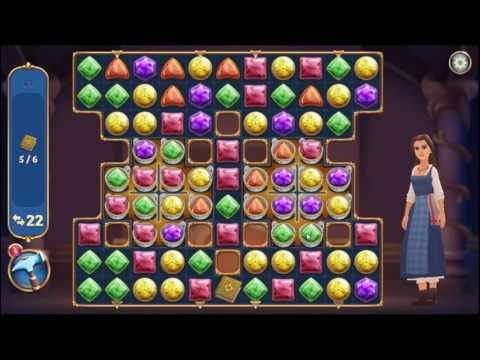 Beauty and the Beast Perfect Match Level 89 - NO BOOSTERS 👸👸👸