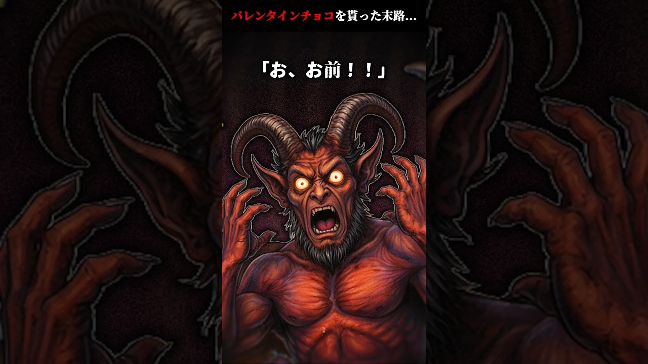 バレンタインチョコを貰った末路… #shorts