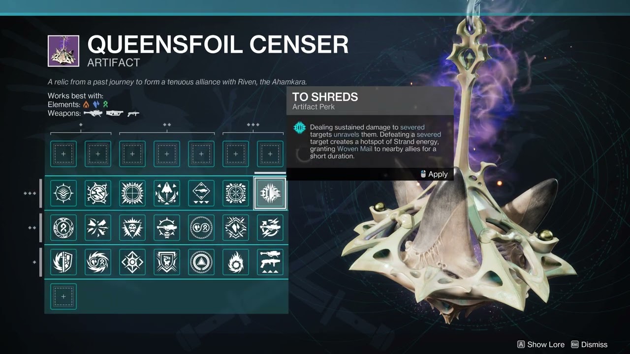 All 7 Artifacts - Quick Perks Preview [Destiny 2 Monument of Triumph]