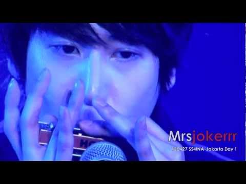 [Fancam] 120427 SS4INA Day 1 Kyuhyun - Isn't she lovely (Solo Performance)
