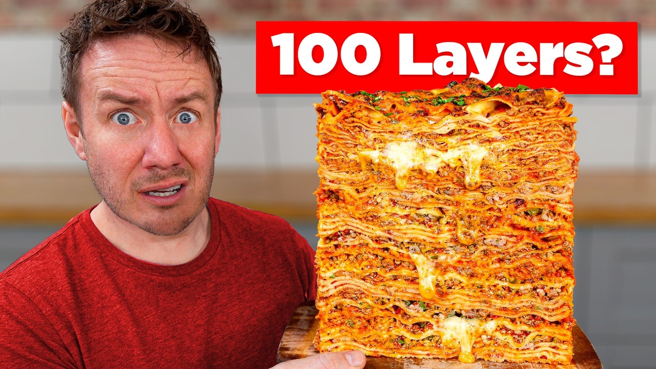 I Made Viral 100-Layer Lasagne
