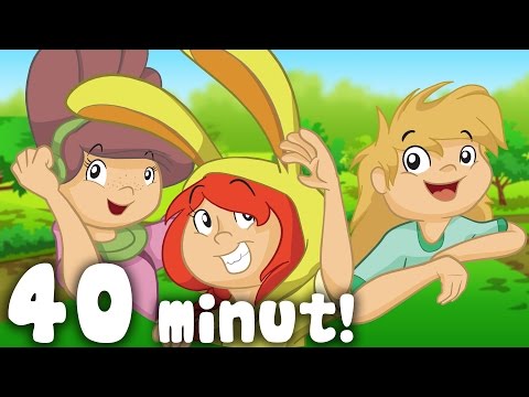 Piosenki dla dzieci – Taniec Zygzak, Kto jak skacze, Hop do góry WYGIBASY TV - piosenki dla dzieci