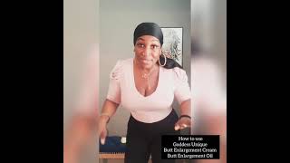 How to use Goddess Unique&#39;s Butt Enlargement Cream 🍑