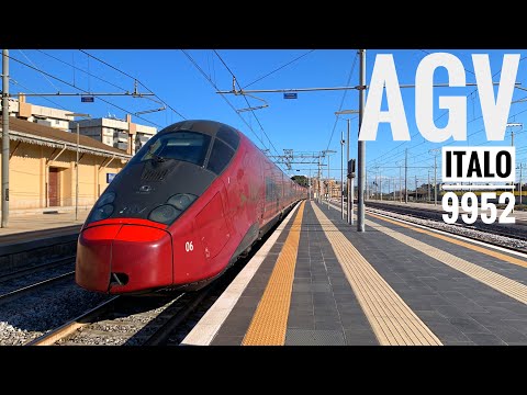 ETR575 STRAORDINARIAMENTE in servizio sull'ITALO BARI - MILANO! @BARLETTA