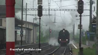 preview picture of video '[HD]Dampflok Pacific 01 202  Arbon Classics 2010 steam train'