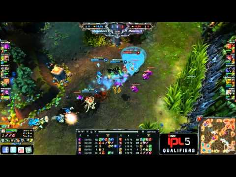 Moscow Five vs Megashock - Game 2 - IPL5 EU Open Regionals 2 - League of Legends