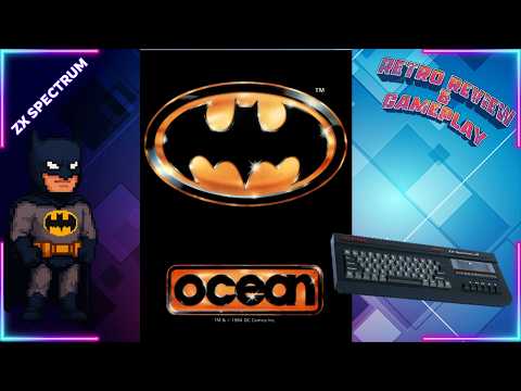 Batman ZX Spectrum Review – The BEST 8-Bit Movie Tie-In Ever? | Ocean Software Classic