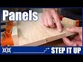 Need Wide Boards? How to make panels by edge joining lumber | STEP IT UP Woodworking