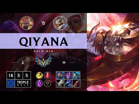 Qiyana Mid vs Corki - EUW Challenger Patch 14.12
