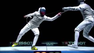 Italia vs Russia 2015 Moscow world Championship men's foil team final