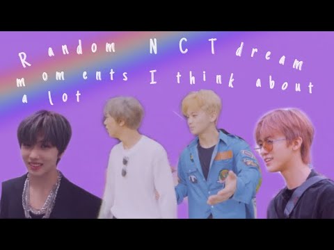 Random NCT Dream moments I think about a lot
