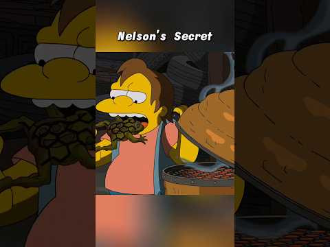 Nelson's Secret #simpsons #shorts