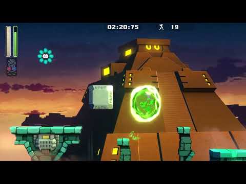 Mega Man 11 - Block Man Jump Saver Gold 37