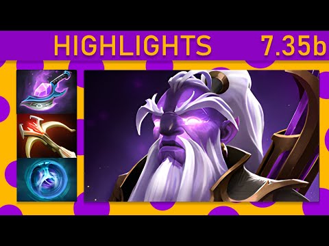 ⭐Emo Void Spirit 15+ Kills! Mid Highlights 7.35b - Dota 2 Top MMR