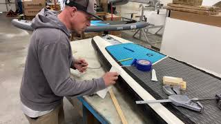 Easy way to repair an inflatable paddle board