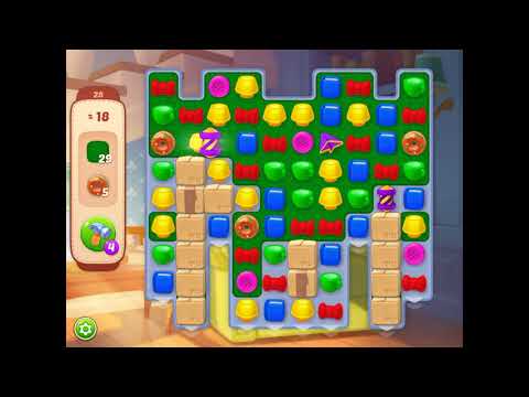 WALKTHROUGH Homescapes Level 28 / Прохождение игры Homescapes, Уровень 28