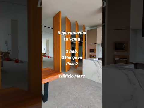 Departamento en venta de 2 habitaciones en Edificio Mare #departamentoenventa #mare