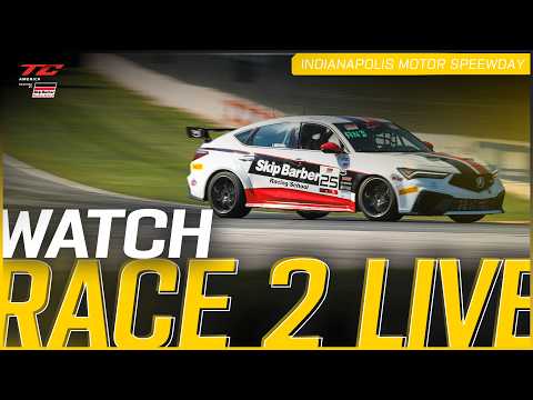 LIVE | Race 2 | Indianapolis Motor Speedway | TC America powered by Skip Barber 2026