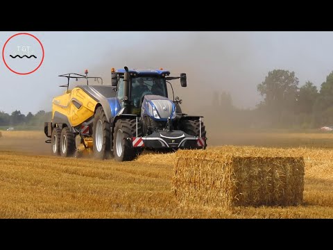 Harvest Creativity: Discover the Benefits of New Holland T7.315 and BigBaler 1290 High Density