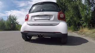 Video: Fox Edelstahl Sportauspuff Smart Fortwo 3 Typ 453
