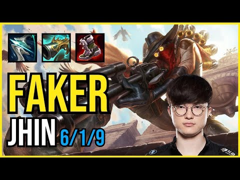 FAKER - JHIN vs. APHELIOS ADC | KR GRANDMASTER | PATCH 10.25
